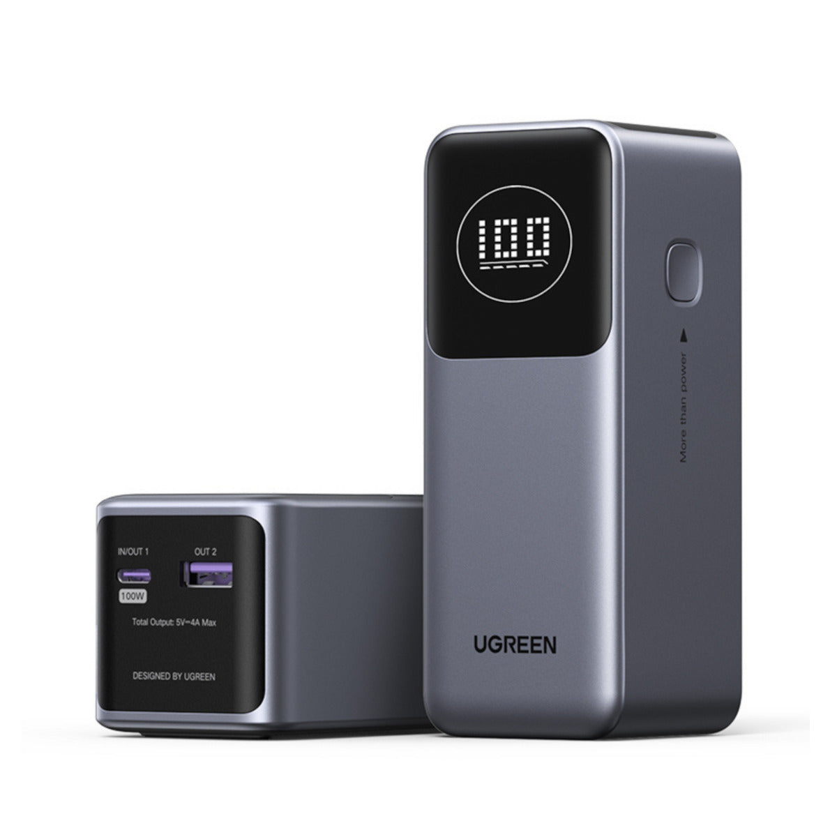 Ugreen PB724 Power Bank 12000mAh 100W με Θύρα USB-A και Θύρα USB-C Power Delivery / Quick Charge 3.0