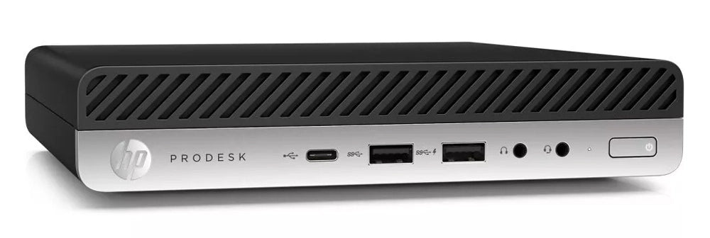 HP PC ProDesk 600 G5 Micro, Refurbished Grade A Repainted, i3-9100T, 8/256GB M.2
